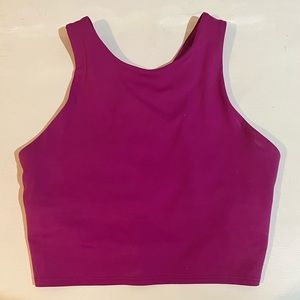 Athleta Girl High Neck Longline Sports Bra